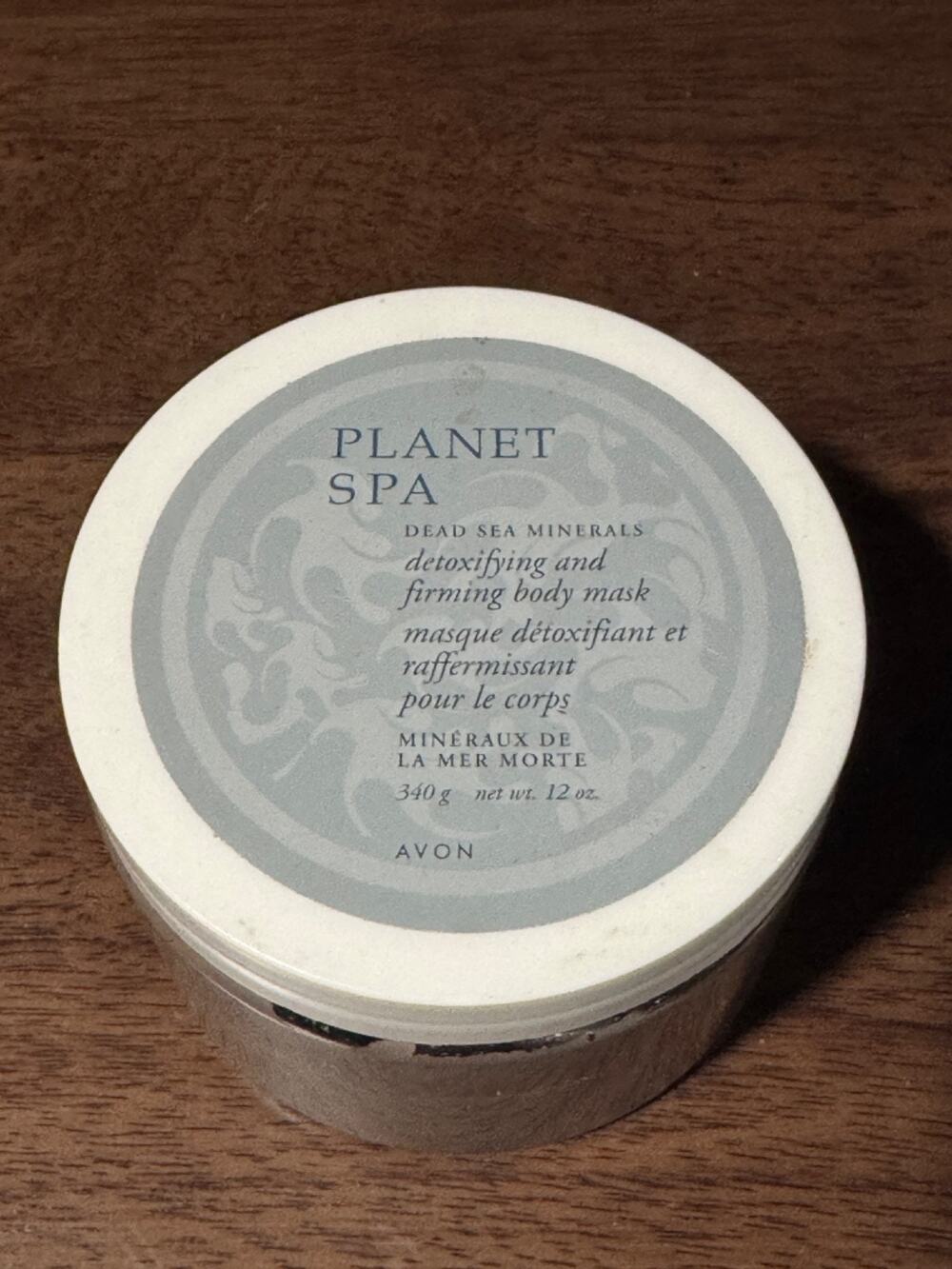 Avon planet spa detoxifying and firming body mask 12 oz “Dead Sea minerals”Nos